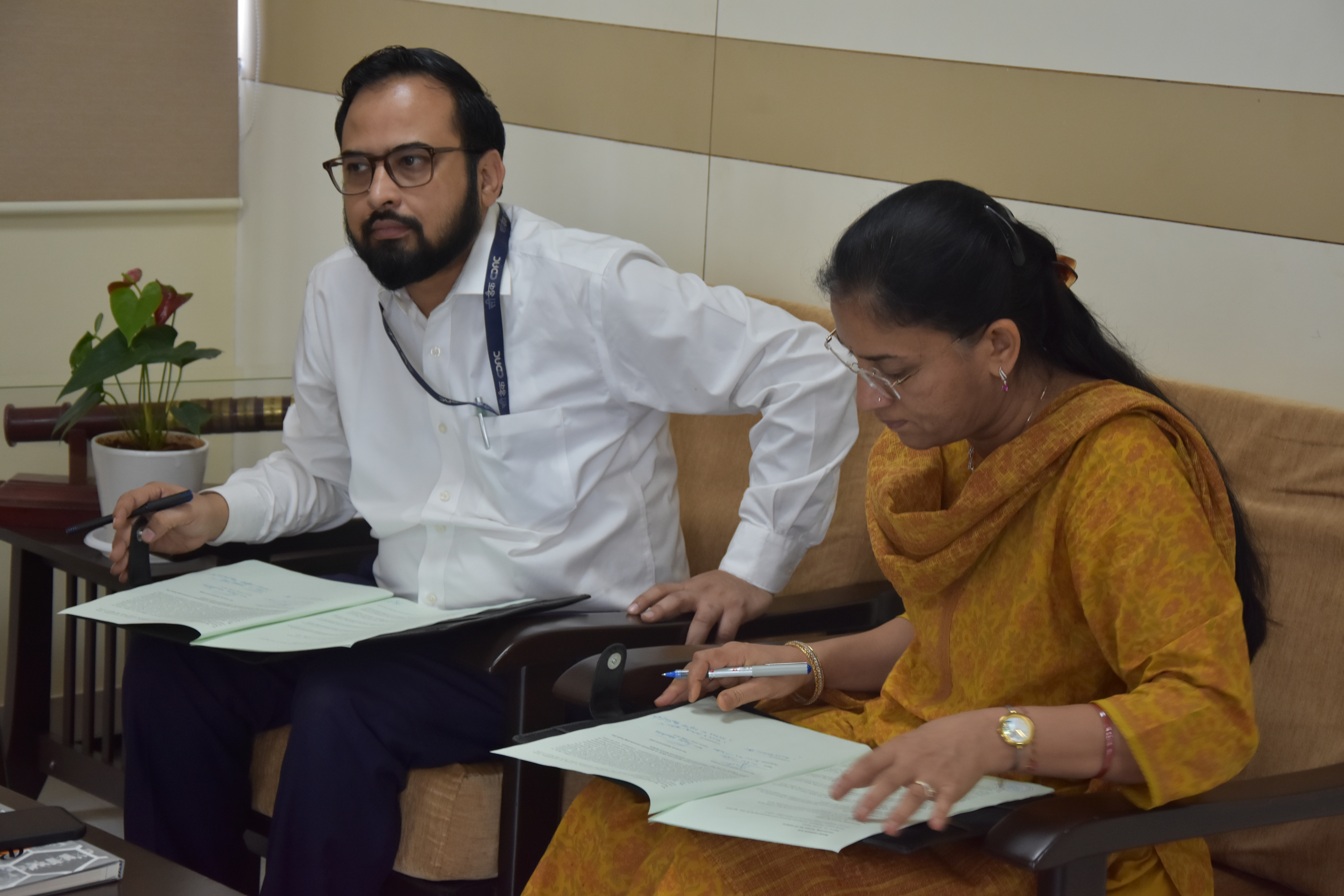 MOU Signing at CDAC Pune